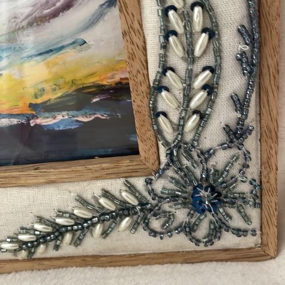 NWT Lovely Shaila Anant Handcrafted in India desk frames, 4”X 6” opening - Picture 12 of 15